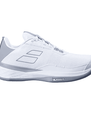Zapatilla Babolat SFX Evo Clay Women White Lunar Grey