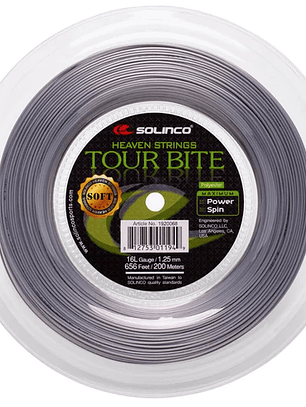 Rollo de cuerda Solinco Tour Bite Soft