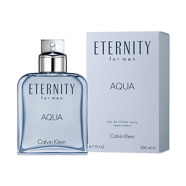 Eternity Aqua for Men de Calvin Klein EDT 200ml Hombre (SIN CELOFAN)