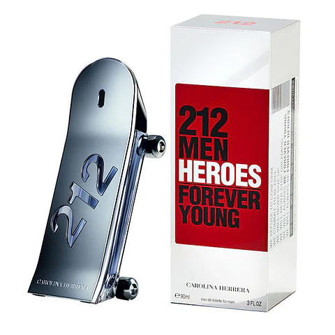 212 Heroes de Carolina Herrera EDT 90ml Hombre