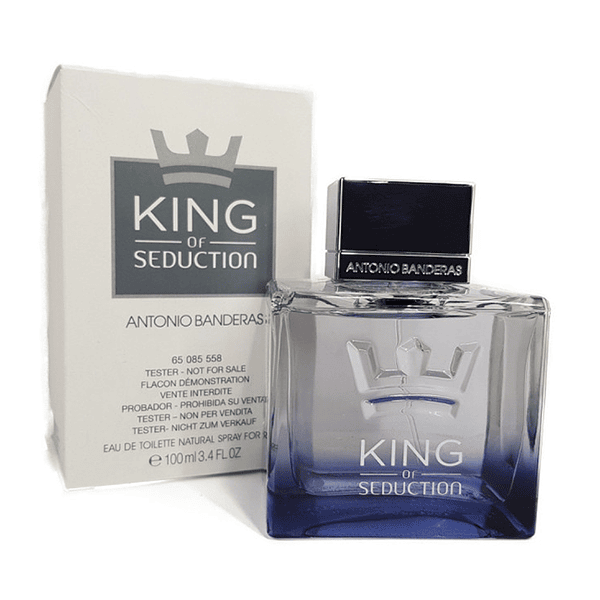 Tester King Of Seduction De Antonio Banderas (SIN TAPA) Edt 100ML