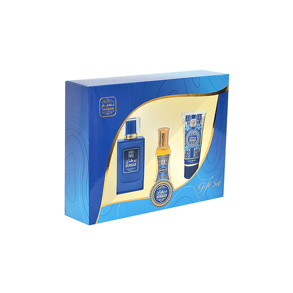 Burhan Aqua Parfum De Naseem 80ML+Roll On+B/L Unisex Estuche
