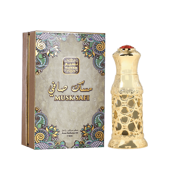 Musk Safi Attar (Sin Alcohol) De Naseem 6ML Unisex