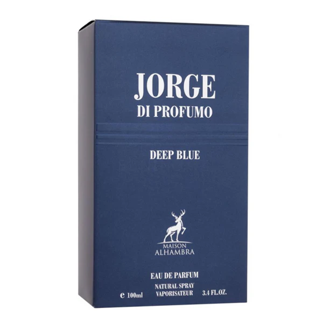 Jorge Di Profumo Deep Blue 100 ML for Men - Maison Alhambra (Inspirado en Acqua di Gio Profondo)