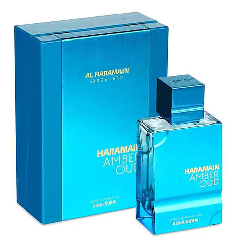 Amber Oud Aqua Dubai Extrait De Parfum De Al Haramain 75ML Unisex (Inspirado de Louis Vuitton Imagination)
