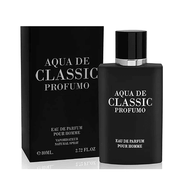 Aqua De Classic Profumo De Fragrance World Edp 80ML Hombre