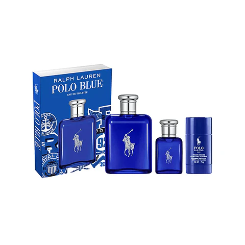 Polo Blue De Ralph Lauren Edt 125ML+40ML+Deo Hombre Estuche