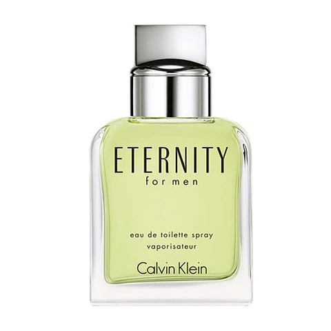 Tester Eternity de Calvin Klein(SIN TAPA) EDT 100ml Hombre