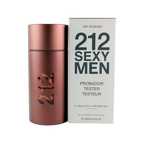 Tester 212 sexy Men de Carolina Herrera EDT 100ml Hombre