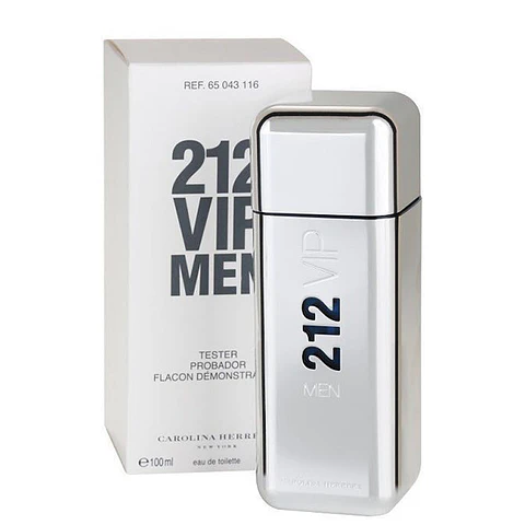 Tester 212 VIP Men de Carolina Herrera EDT 100ml Hombre