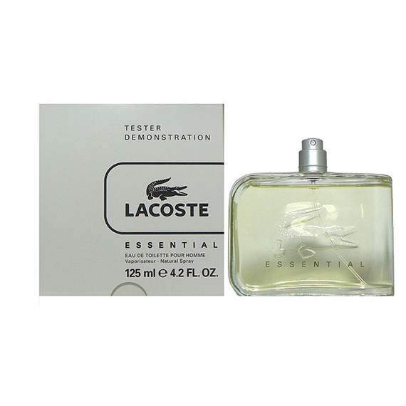 Tester Essential de Lacoste (Sin Tapa) EDT 125ml Hombre