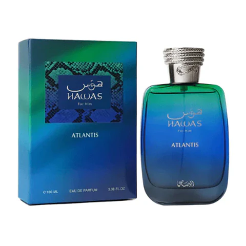 Hawas Atlantis De Rasasi Edp 100ML Hombre (Inspirado de Paco Rabanne Invictus Legend)