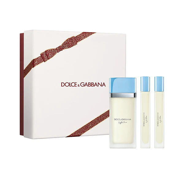 Light Blue Women De Dolce & Gabbana Edt 100ML+10ML+10ML Mujer Estuche