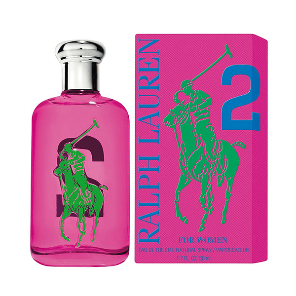 Polo Big Pony No 2(Rosado) de Ralph lauren EDT 50ml Mujer