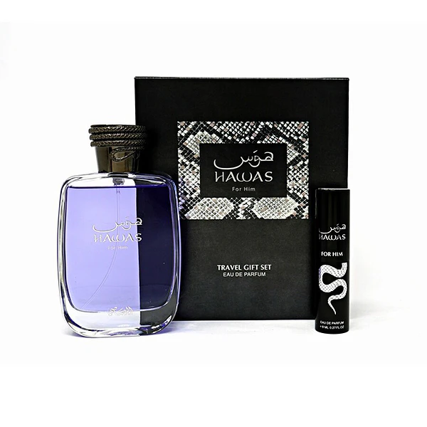 Estuche Hawas For Him De Rasasi Edp 100ML+8ML Hombre