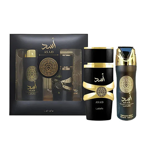 Set Asad De Lattafa Edp 100ML+Deo 200ML Hombre
