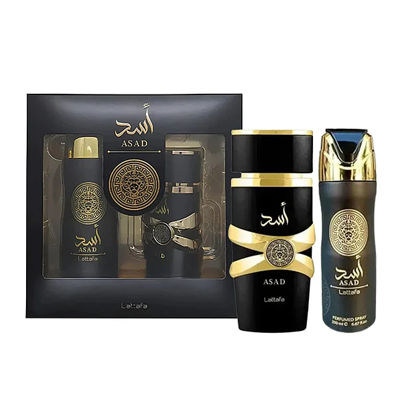 Set Asad De Lattafa Edp 100ML+Deo 200ML Hombre