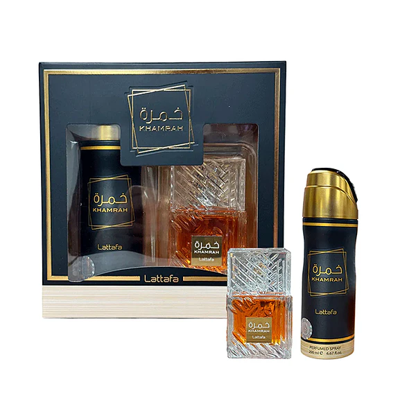 Set Khamrah De Lattafa Edp 100ML+Deo 200ML Hombre
