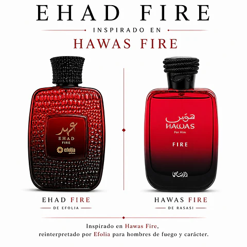 Ehad Fire De Efolia Edp 100ML Hombre