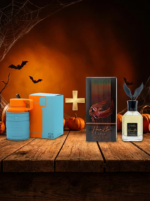 Mandarin Sky EDP 100ml + Hamilton Gold EDP 100ml 