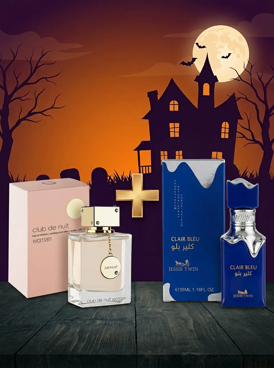 Club De Nuit de Armaf EDP 105ml + Clair Bleu EDP 35ml 1
