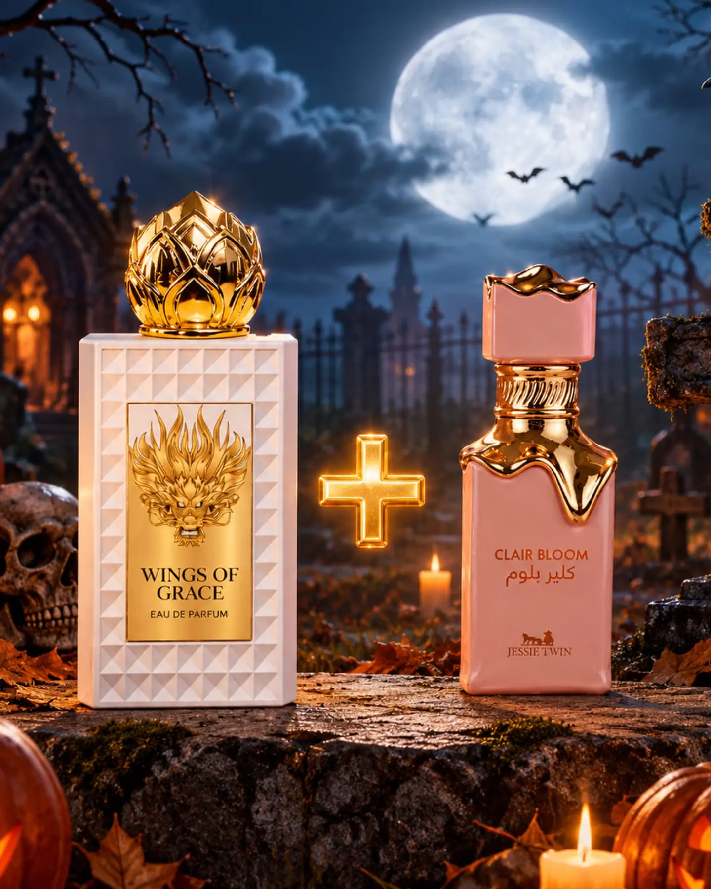 Wings Of Grace Emper EDP 90ML + Clair Bloom De Jessie Twin EDP 35ML 1