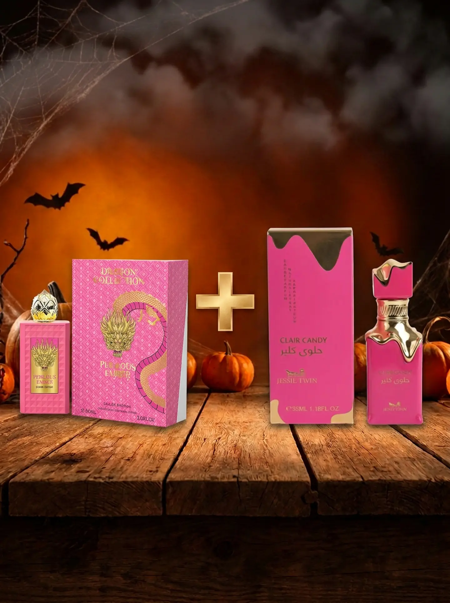Perilous Ember de Emper EDP 90ml + Clair Candy de Jessie Twin EDP 35ml 1