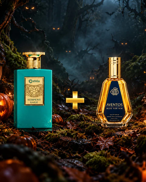 Serpent Sage Efolia EDP 100ml + Aventos Blue for Him de Fragrance World EDP 50ml