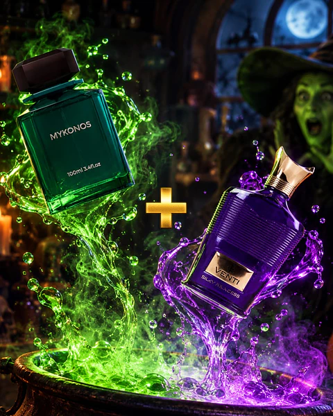 Sorrento de Mykonos EDP 100ml + Venti Silky Princess de Fragrance World EDP 100ml 