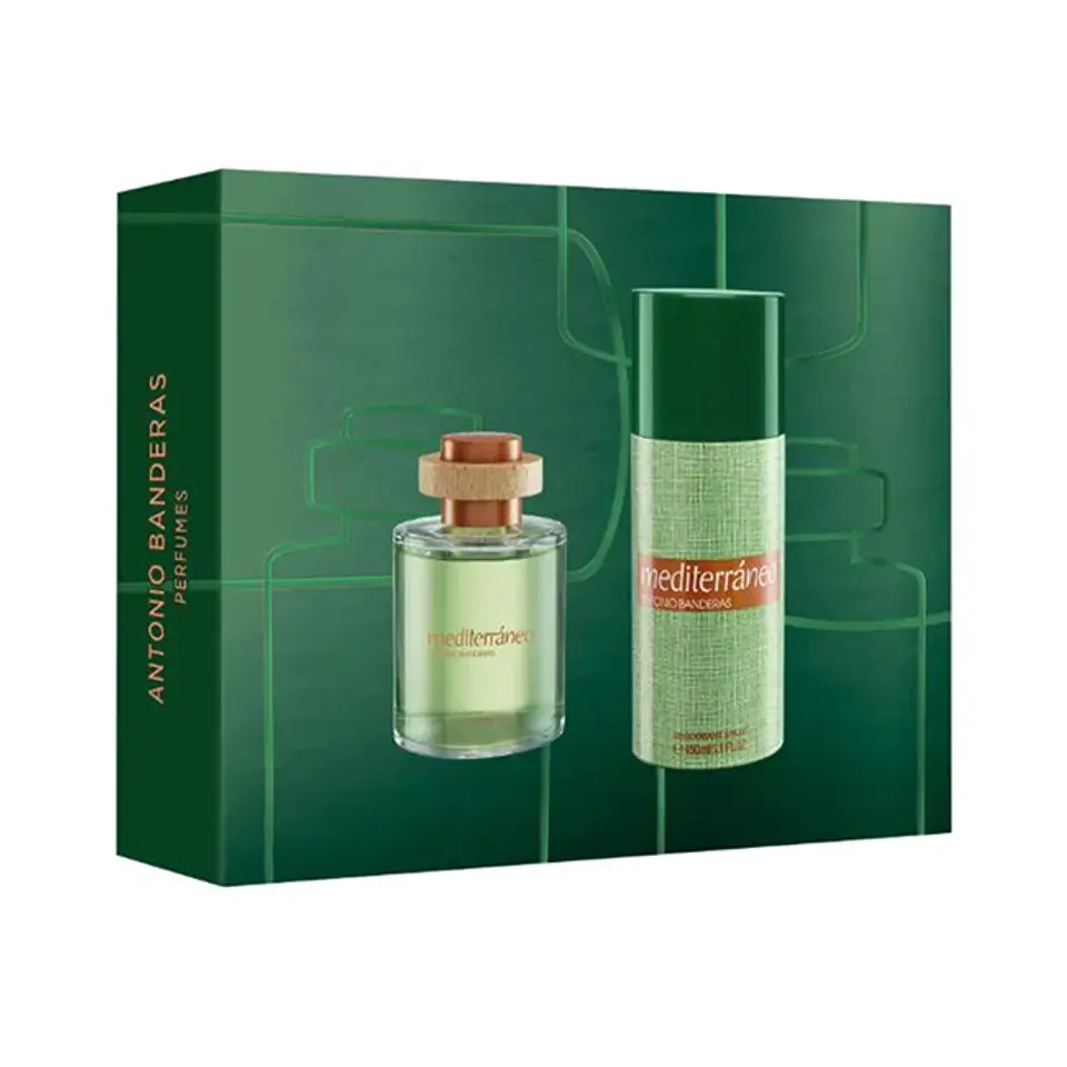 Estuche Mediterráneo De Antonio Banderas Edt 100ML+ Deo Hombre 1