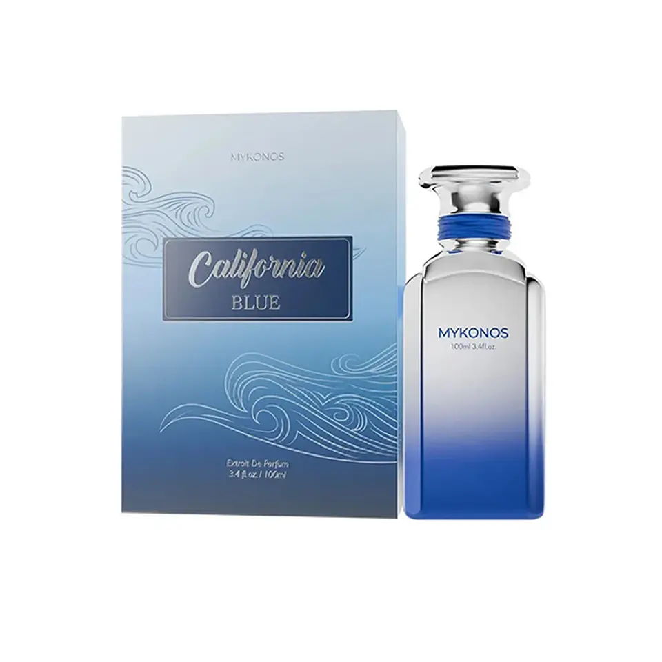 California Blue De Mykonos Extrait De Parfum 100ML Unisex (Inspirado en Invictus Parfum Rabanne) 1