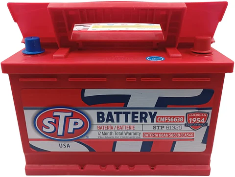 BATERIA  66AH 56638 CCA540 POSITIVO DERECHO STP                                                                                                                                             