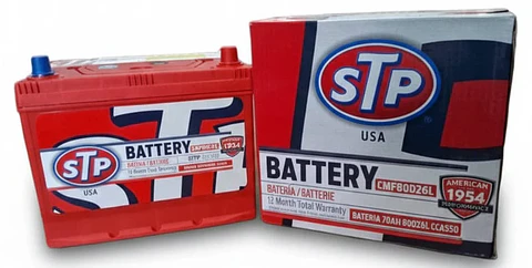 BATERIA  70AH 80D26L CCA550  POSITIVO IZQUIERDO STP