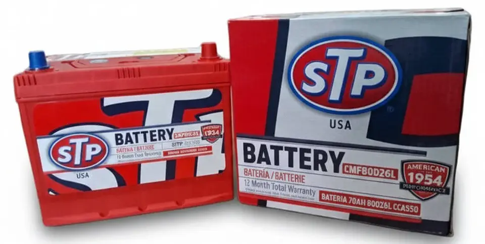 BATERIA  70AH 80D26L CCA550  POSITIVO IZQUIERDO STP 2