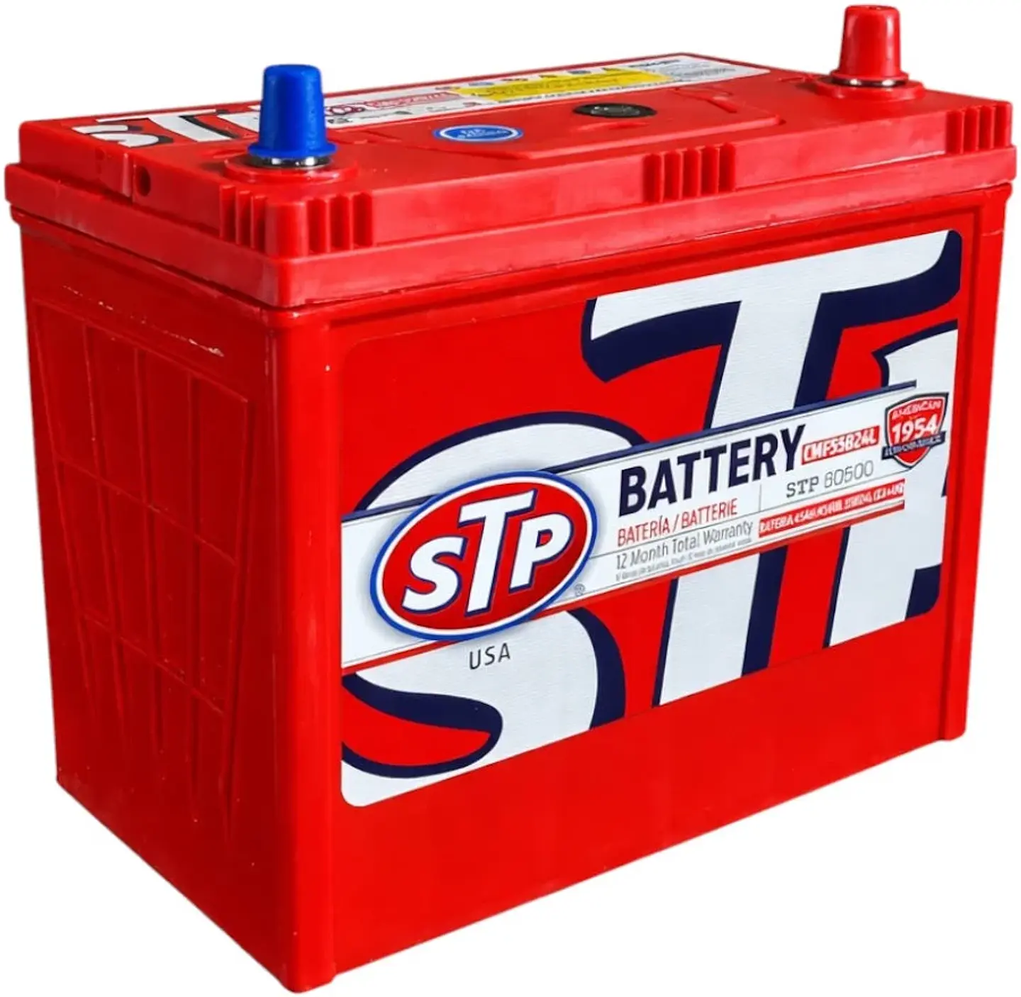 BATERIA  45AH 55B24L POSITIVO IZQUIERDO CCA400 BORNER GRUESO STP 2