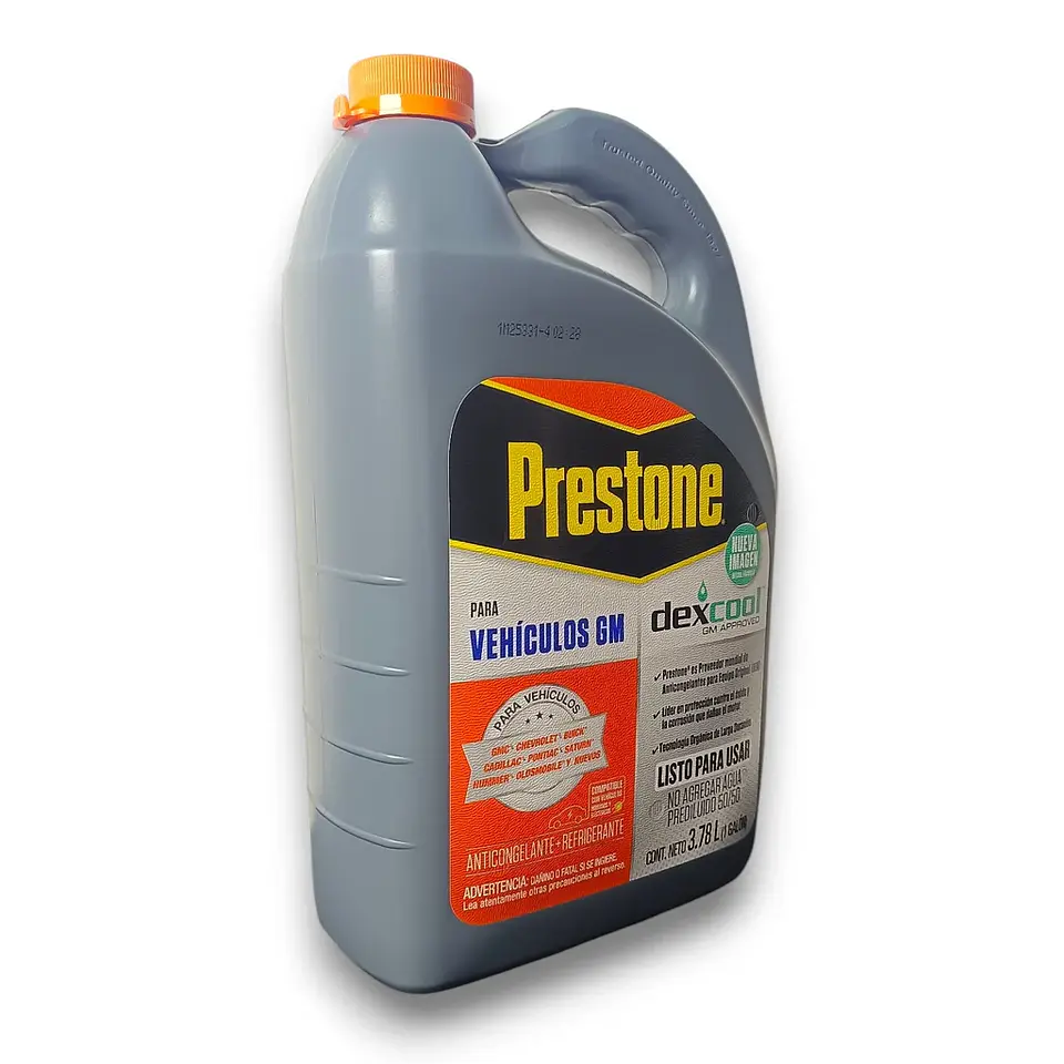Anticongelante + Refrigerante Prestone DexCool 50% 3,78L 2