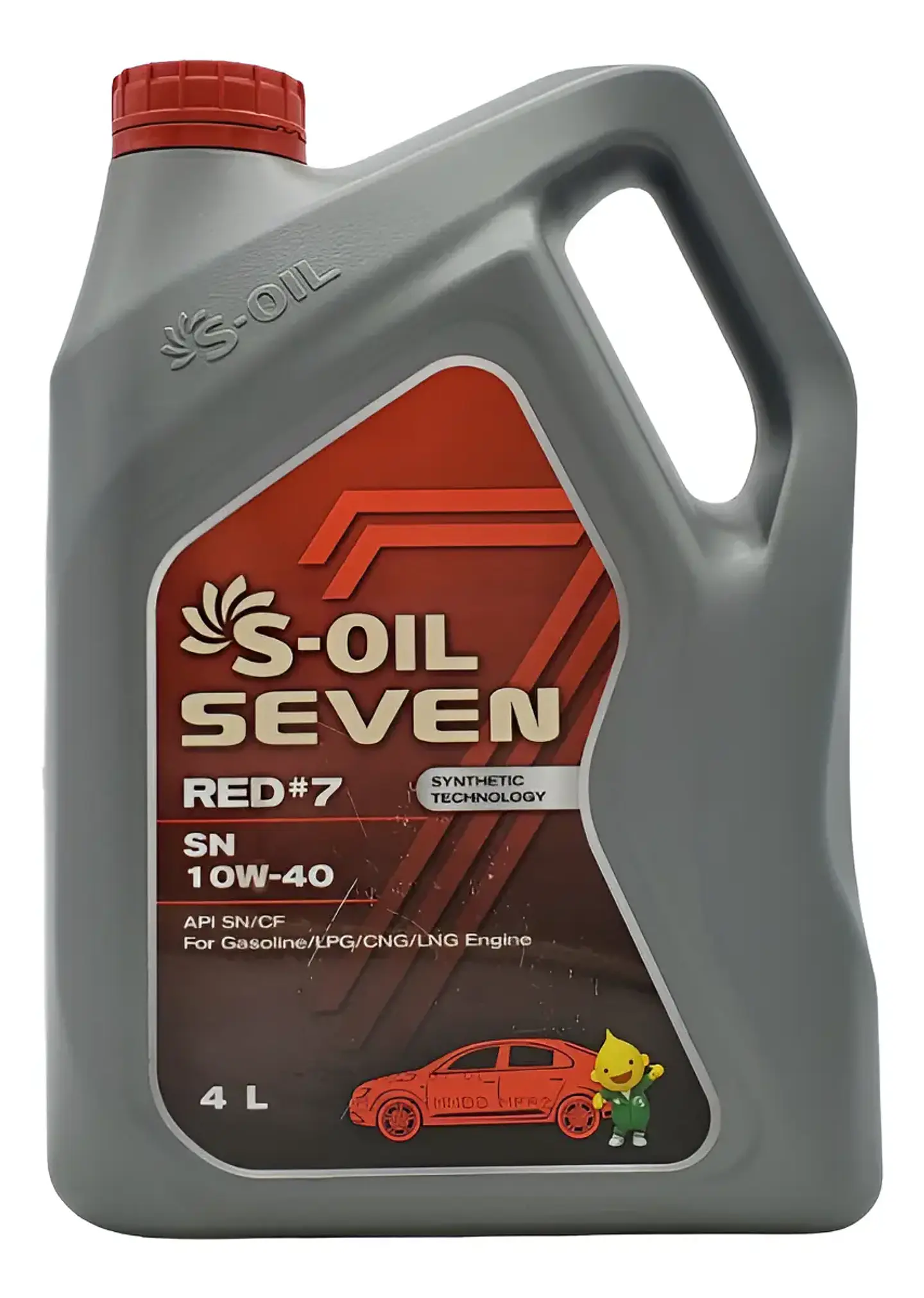 Aceite Motor S-oil Seven 10w40 Sn 4L Full Sintetico Gasolina/diesel Coreano 1