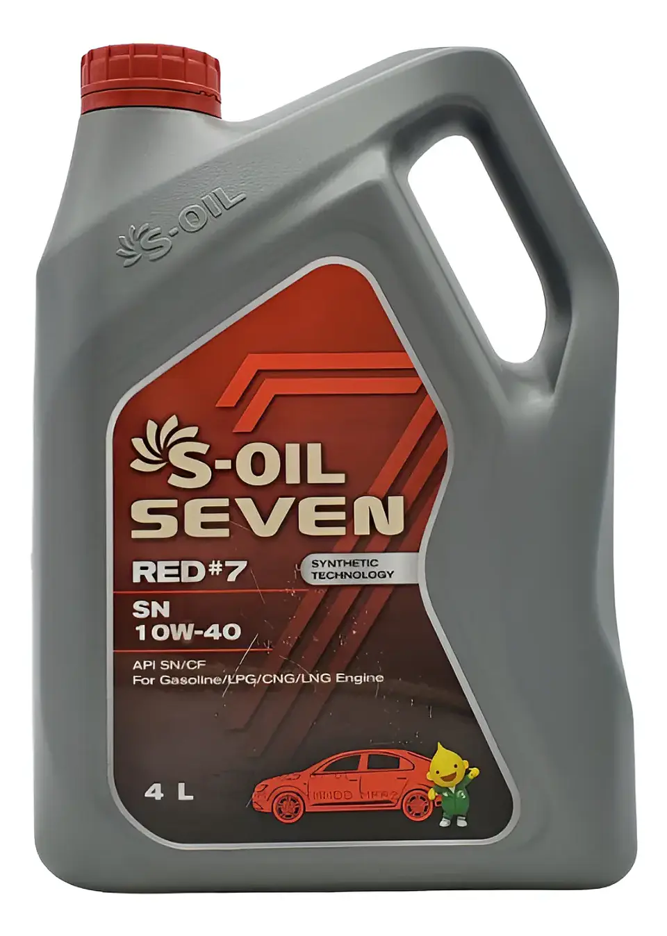 Aceite Motor S-oil Seven 10w40 Sn 4L Full Sintetico Gasolina/diesel Coreano 1