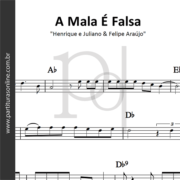 A Mala é Falsa • Henrique e Juliano & Felipe Araújo 1