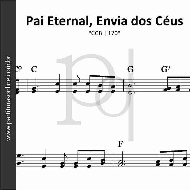 Pai Eternal, Envia dos Céus | CCB - 170