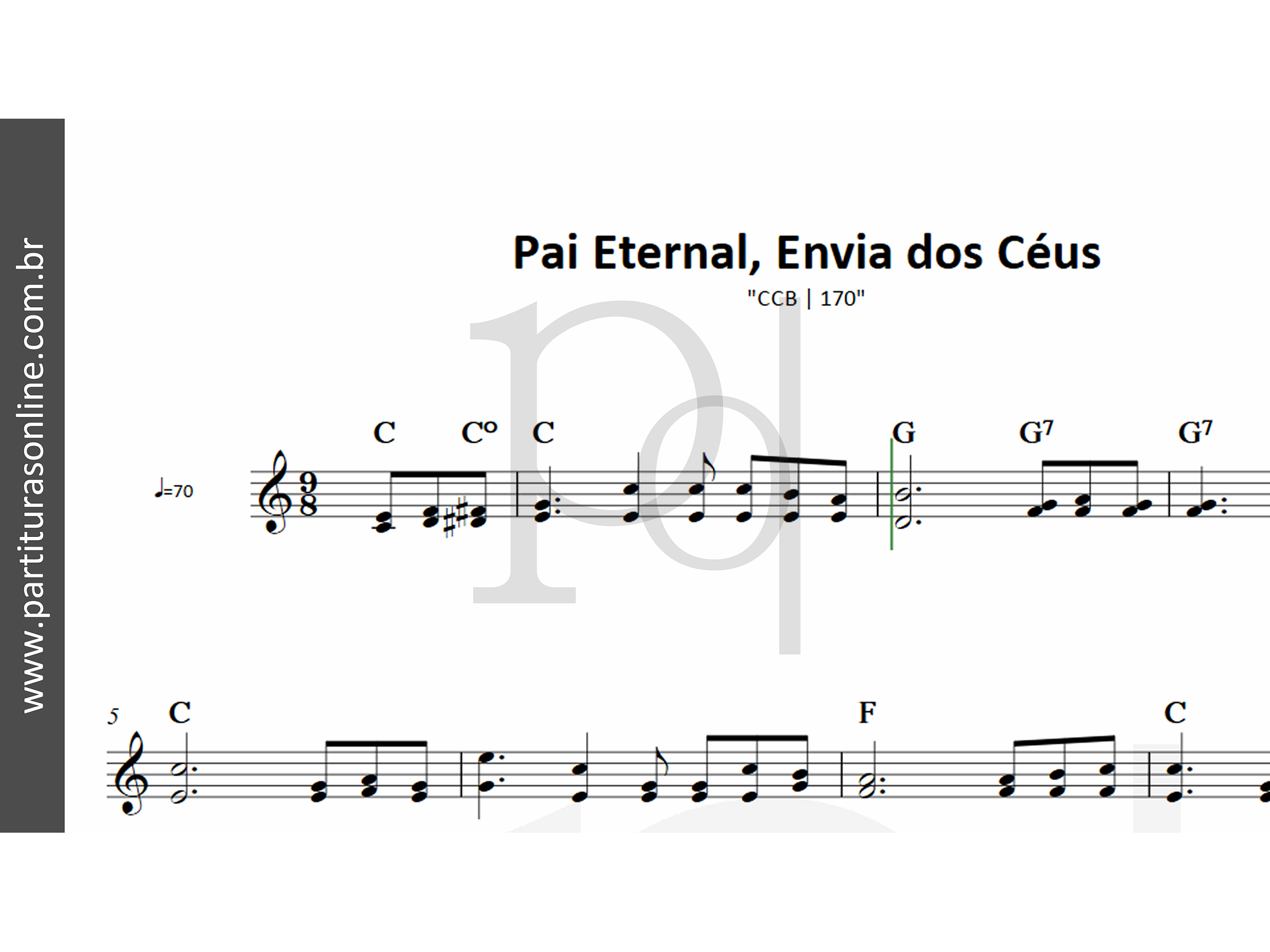 Pai Eternal, Envia dos Céus | CCB - 170 2