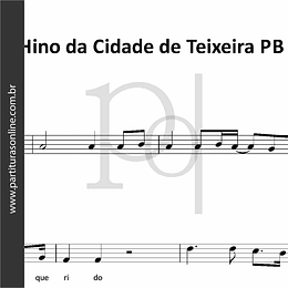 Hino de Teixeira - PB 