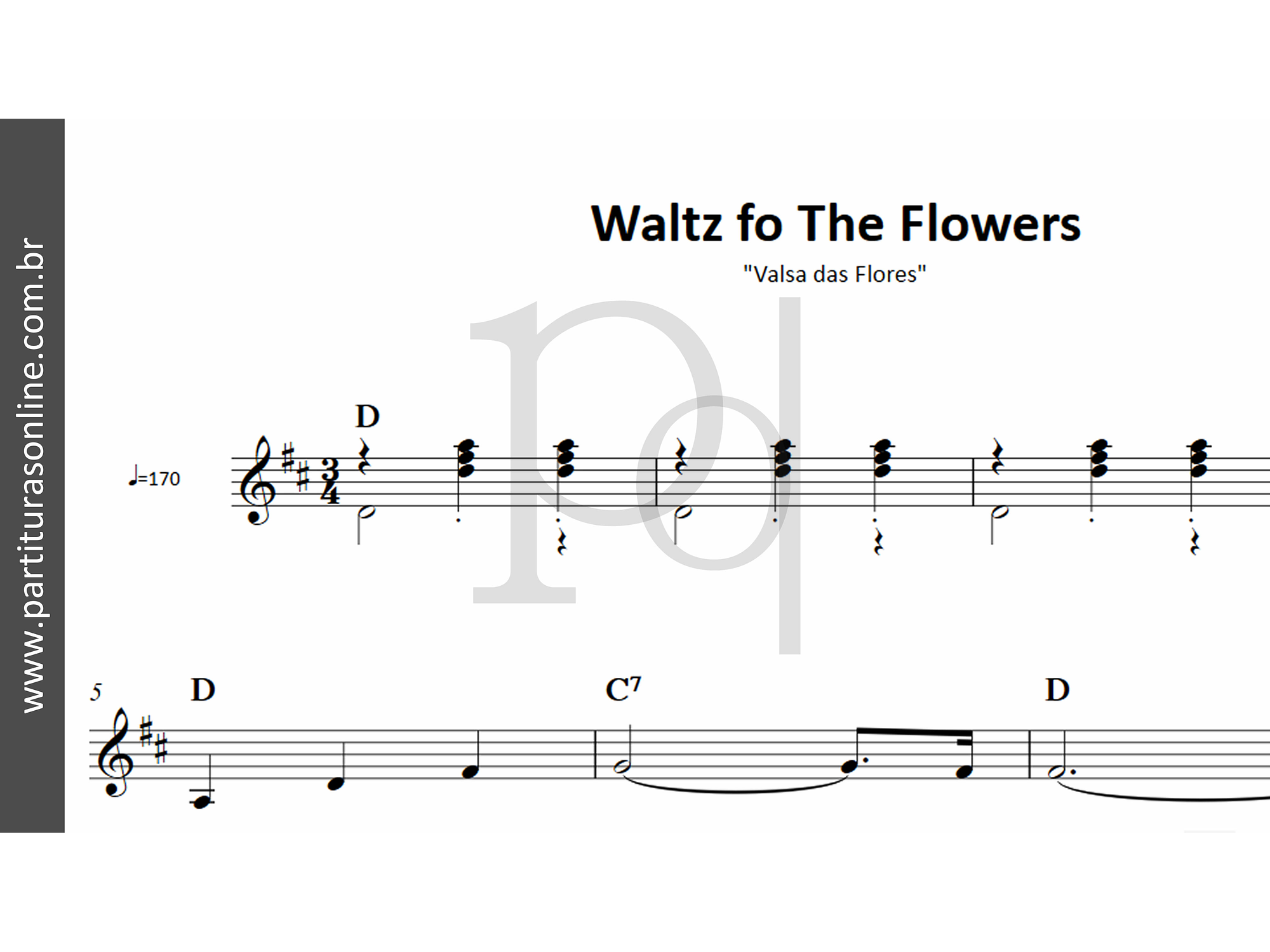 Waltz fo The Flowers | Valsa das Flores 2