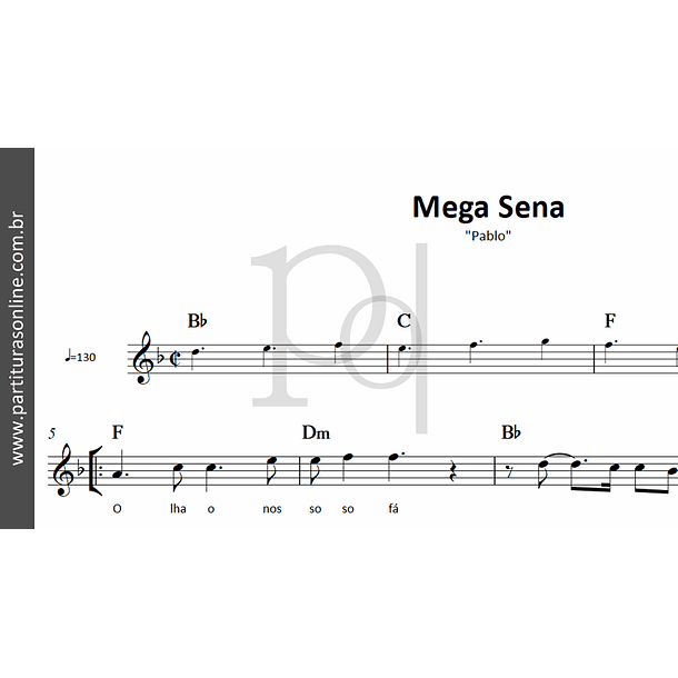 Mega Sena | Pablo 2