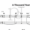A Thousand Years | Christina Perri * para Piano