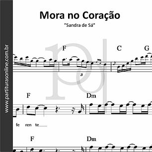 Mora no Coração ♪ Sandra de Sá