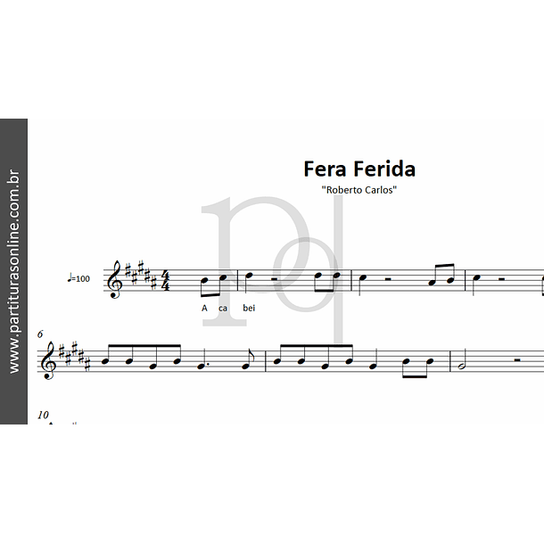 Fera Ferida | Roberto Carlos 2