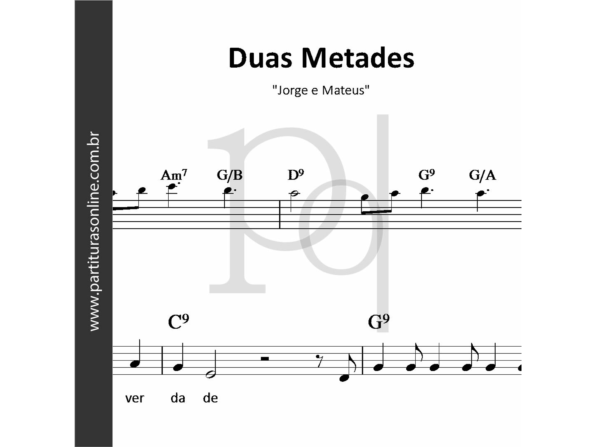  Duas Metades | Jorge e Mateus 1