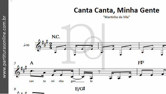 Canta Canta, Minha Gente | Martinho da Vila