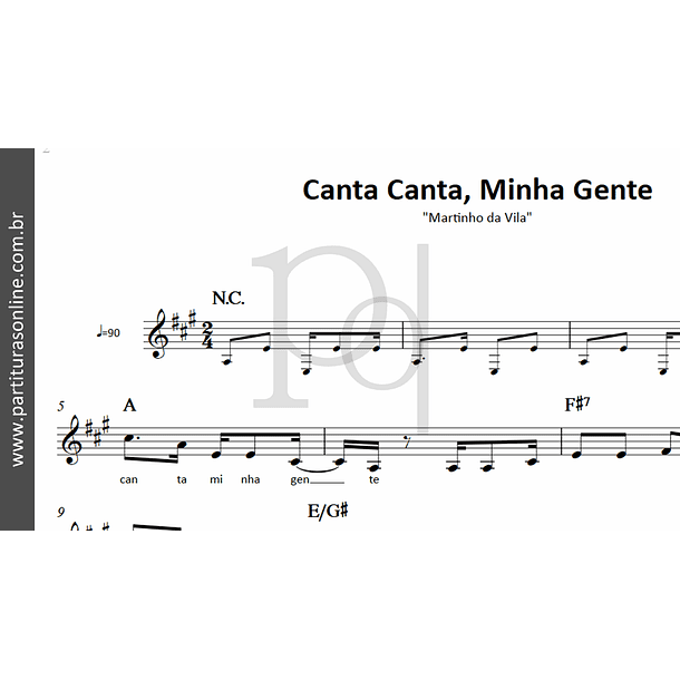 Canta Canta, Minha Gente | Martinho da Vila 2